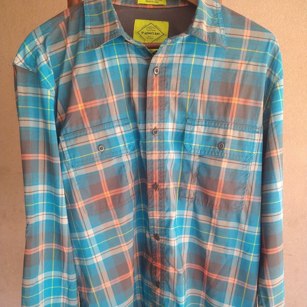 St. Johns Bay Quick-Dri Button up